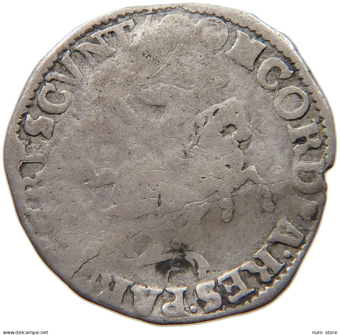 NETHERLANDS 6 STUIVER 1686  #c059 0243 - Monnaies Provinciales