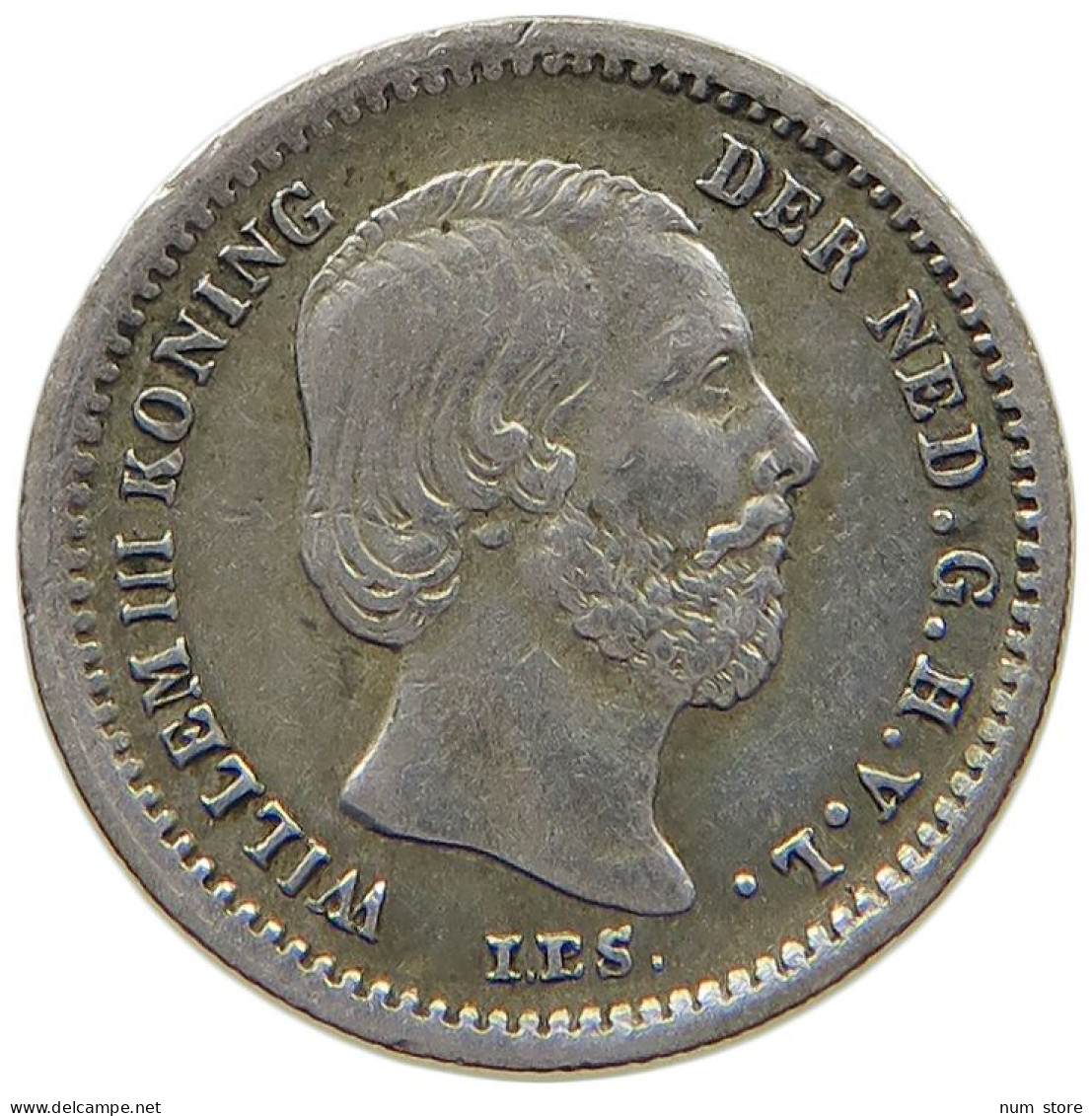 NETHERLANDS 5 CENTS 1879 Willem III. 1849-1890 #t005 0323 - 1849-1890 : Willem III