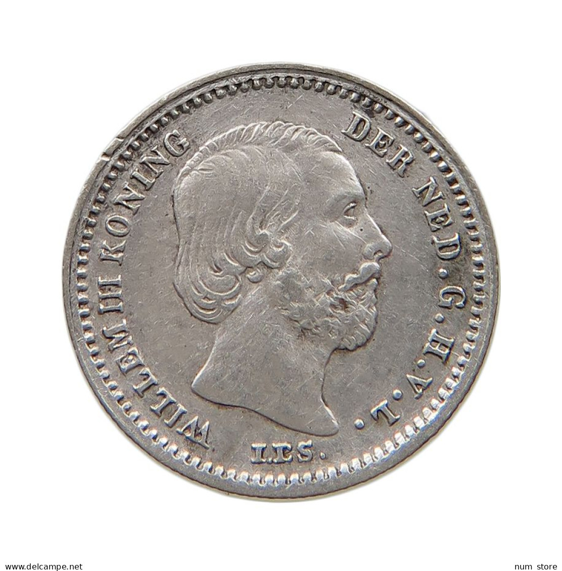 NETHERLANDS 5 CENTS 1869 Willem III. 1849-1890 #t160 0305 - 1849-1890 : Willem III