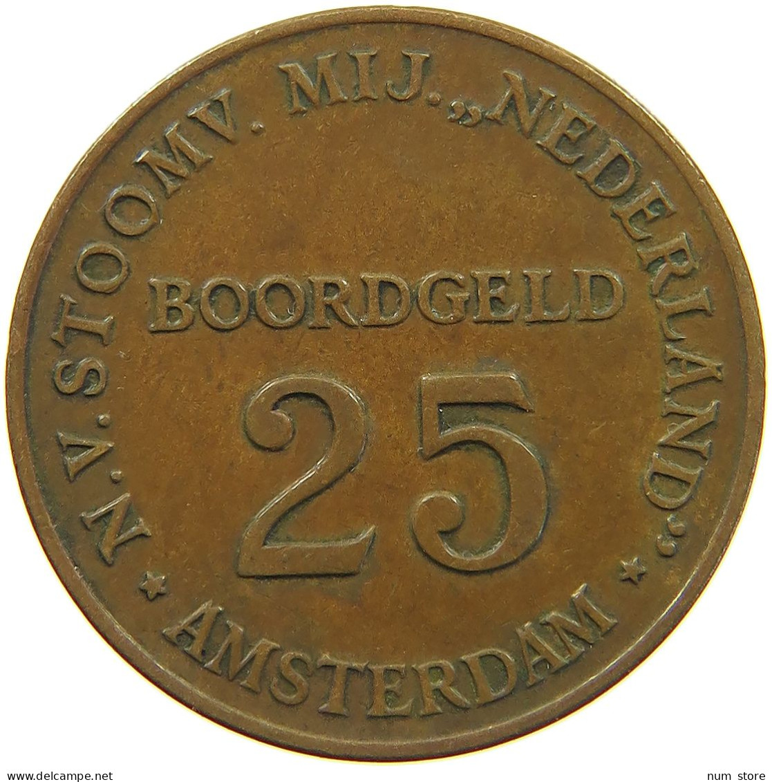 NETHERLANDS 25 BOORGELD  AMSTERDAM #c019 0201 - Unclassified