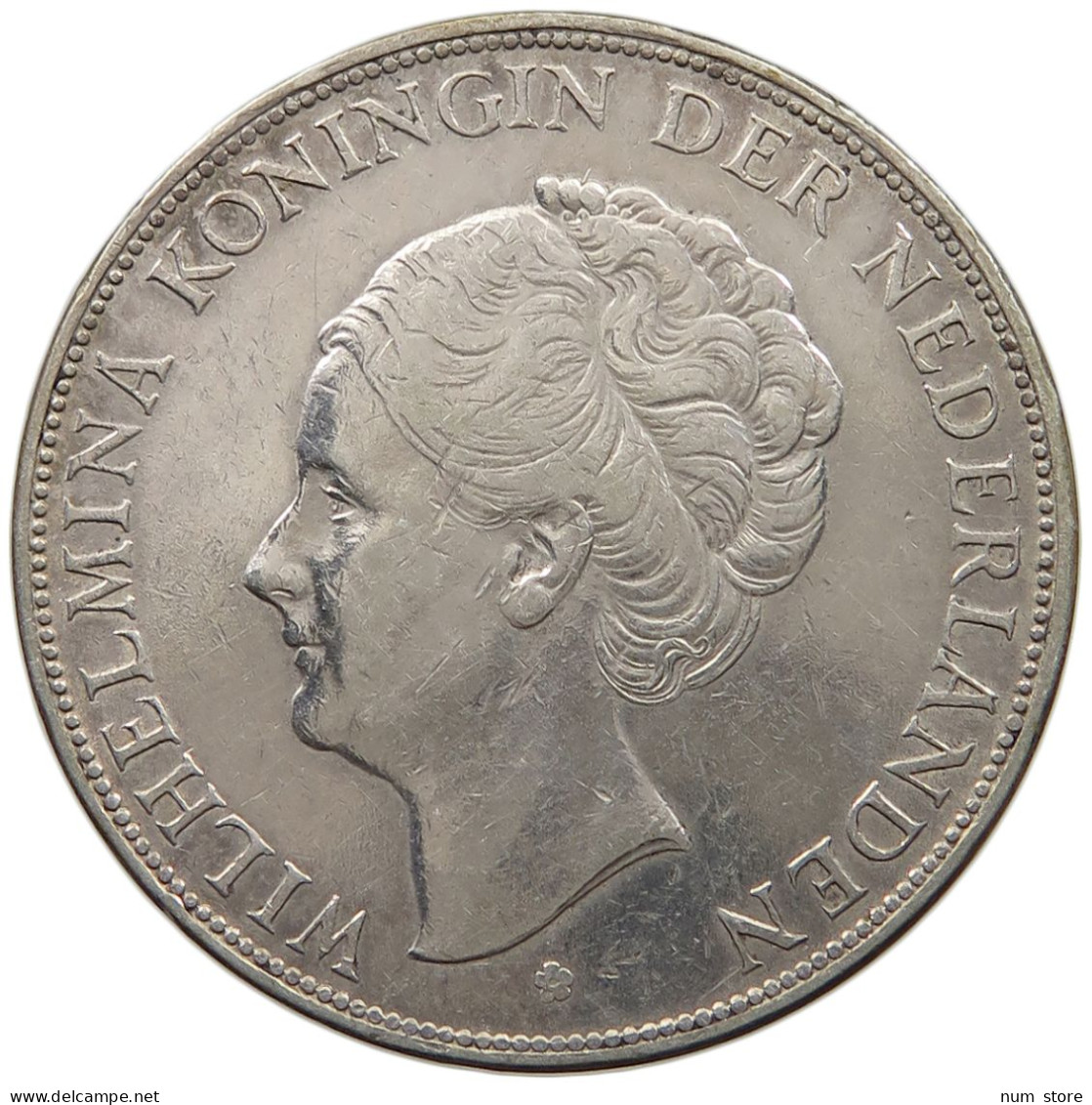 NETHERLANDS 2 1/2 GULDEN 1931 Wilhelmina 1890-1948 #c001 0295 - 2 1/2 Florín Holandés (Gulden)