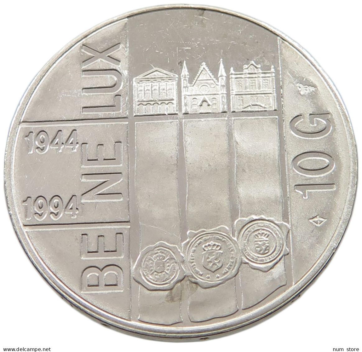 NETHERLANDS 10 GULDEN 1994  #alb045 0355 - Non Classés