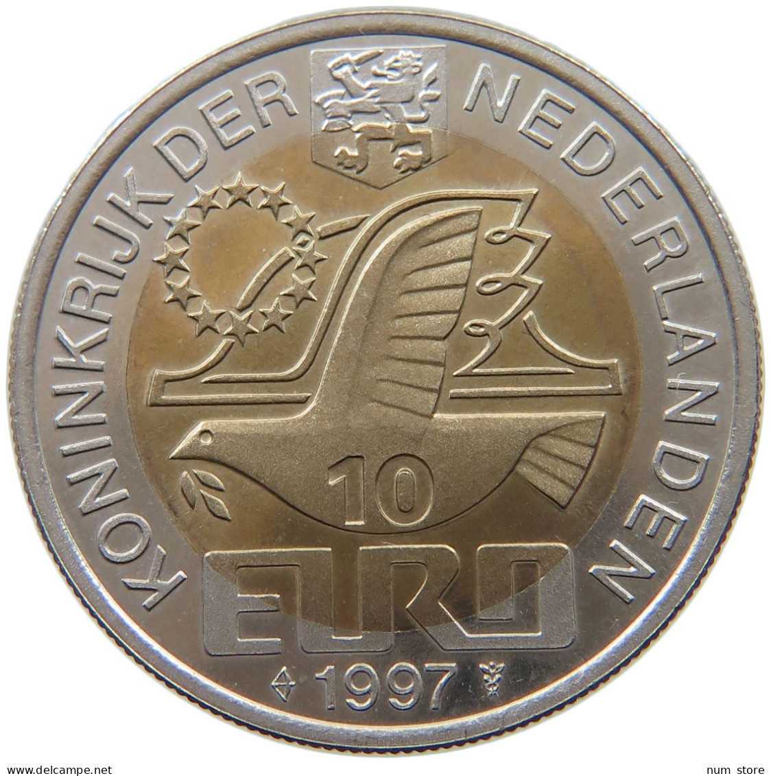 NETHERLANDS 10 EURO 1997  #s034 0139 - Ohne Zuordnung