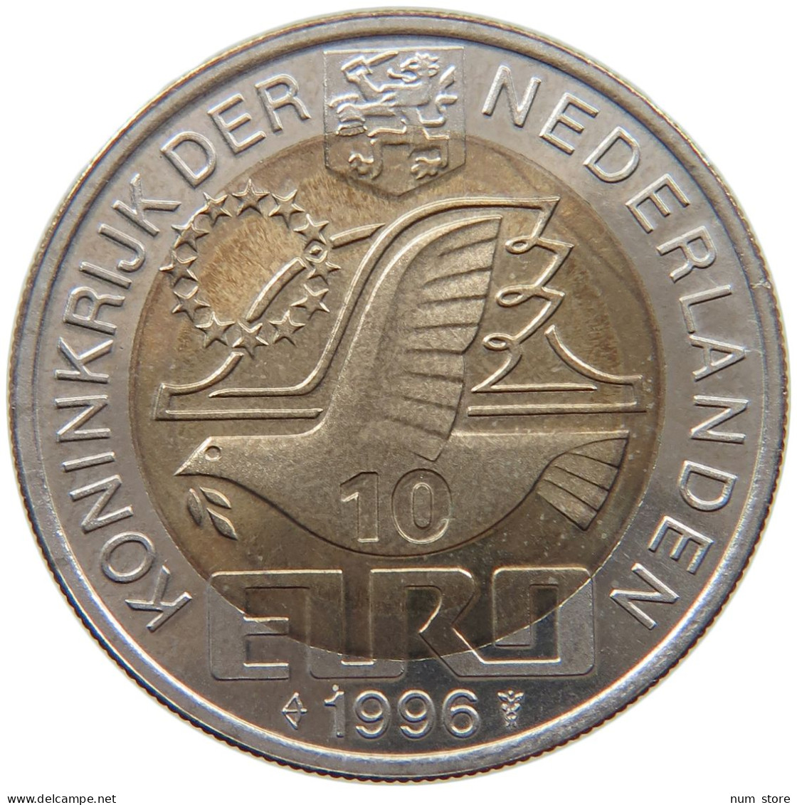 NETHERLANDS 10 EURO 1996  #c059 0073 - Unclassified