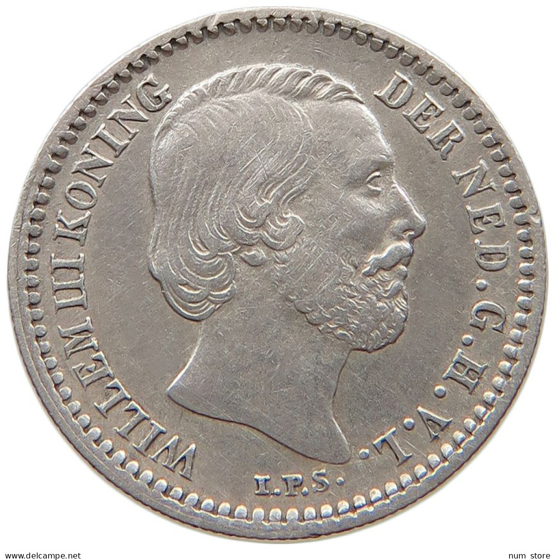 NETHERLANDS 10 CENTS 1887 Willem III. 1849-1890 #t083 0037 - 1849-1890 : Willem III