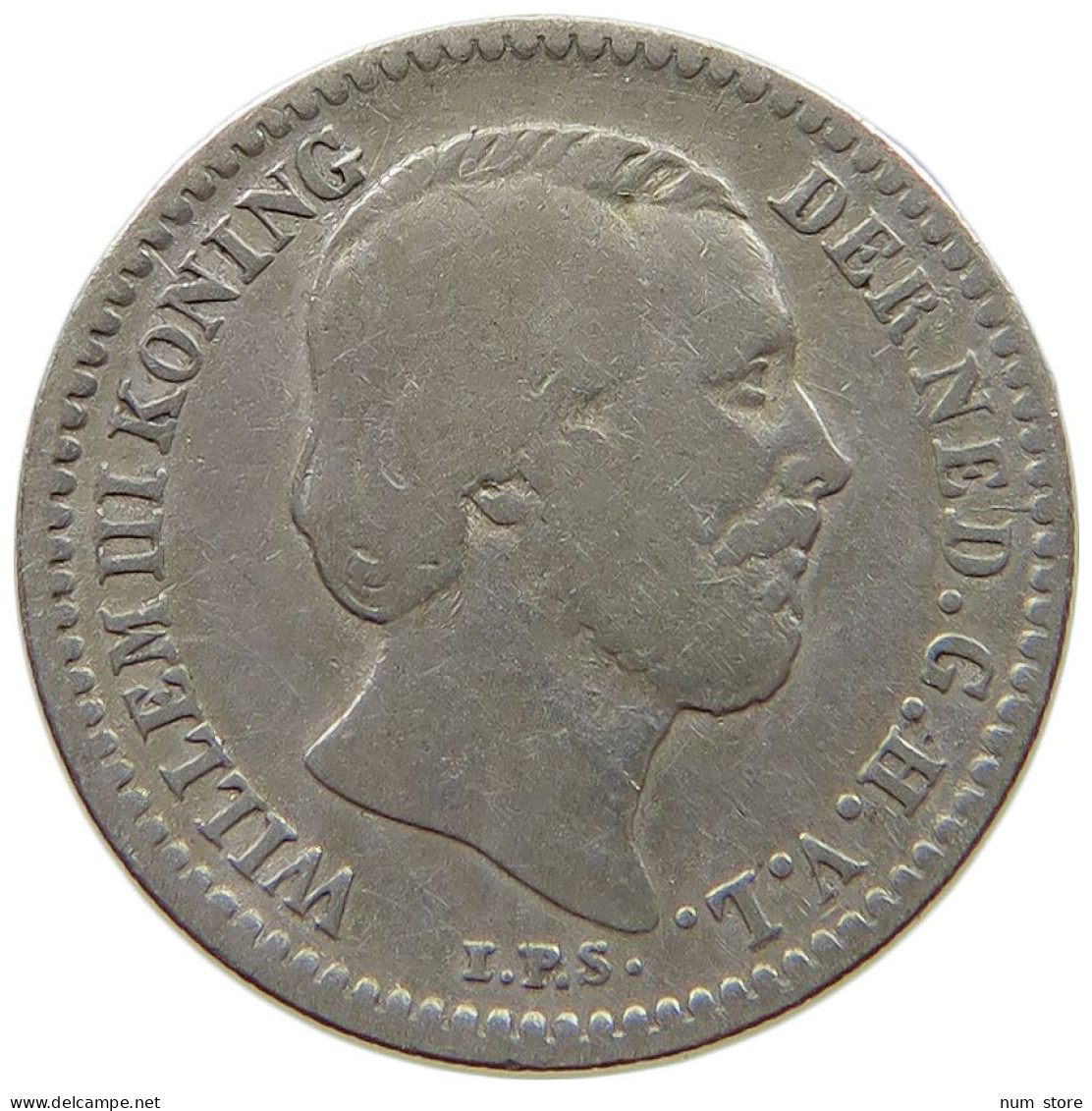 NETHERLANDS 10 CENTS 1885 Willem III. 1849-1890 #a081 0913 - 1849-1890 : Willem III