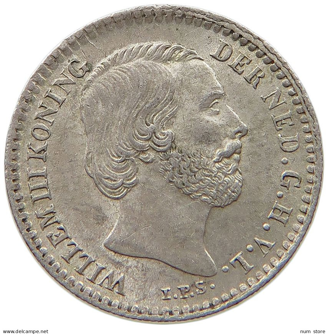 NETHERLANDS 10 CENTS 1882 Willem III. 1849-1890 #t095 0735 - 1849-1890 : Willem III