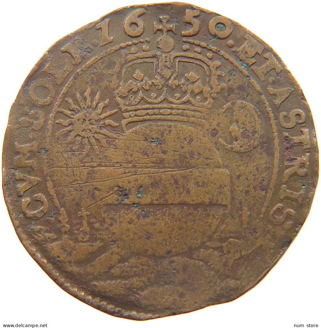 NETHERLANDS RECHENPFENNIG 1650  #t001 0031 - …-1795 : Periodo Antico