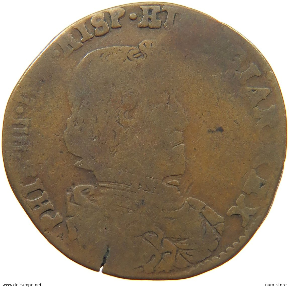 NETHERLANDS RECHENPFENNIG 1660 JETON 1660 ANVERS PAIX DES PYRENEES #s021 0385 - …-1795 : Former Period