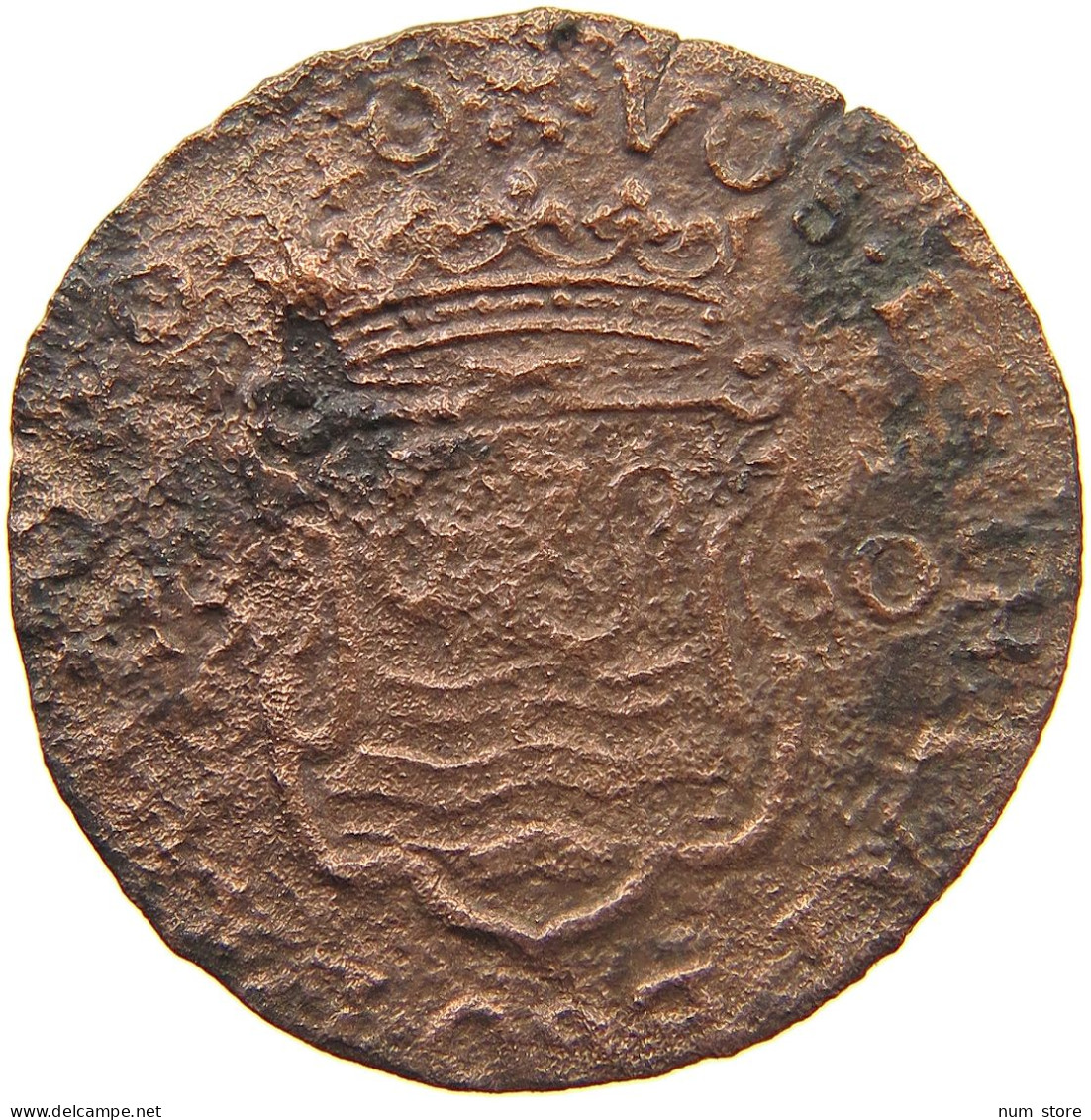 NETHERLANDS RECHENPFENNIG 1580  #s080 0743 - …-1795 : Former Period