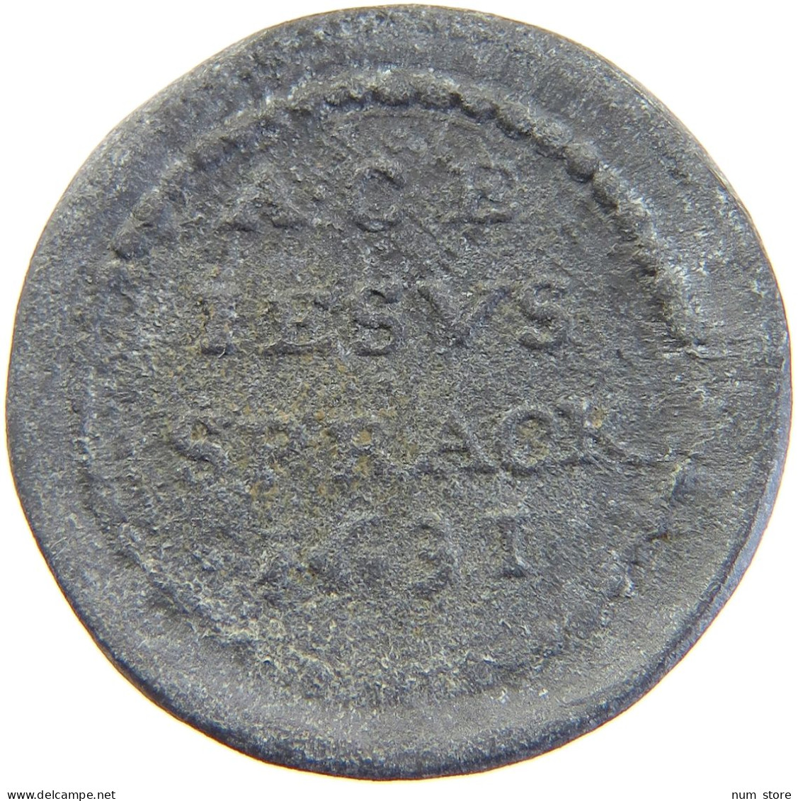 NETHERLANDS PENNING 1631 PENNING ACE IESUS SPRACK 1631 #s032 0241 - …-1795 : Periodo Antico