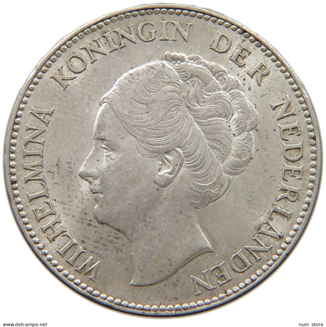 NETHERLANDS GULDEN 1940 Wilhelmina 1890-1948 #c003 0031 - 1 Gulden
