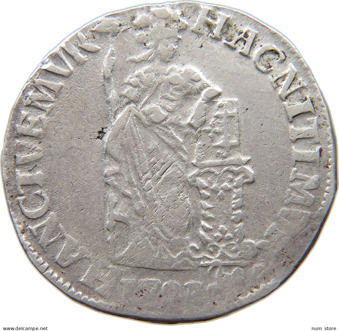 NETHERLANDS GULDEN 1723  #t120 0205 - …-1795 : Former Period