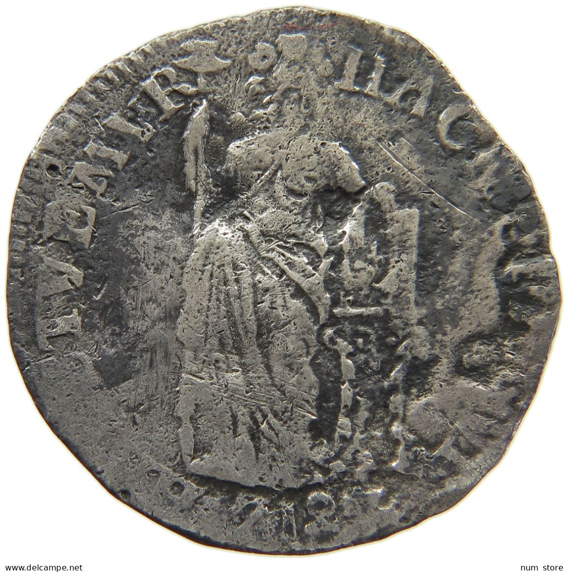 NETHERLANDS GULDEN 1727  #t155 0273 - …-1795 : Période Ancienne