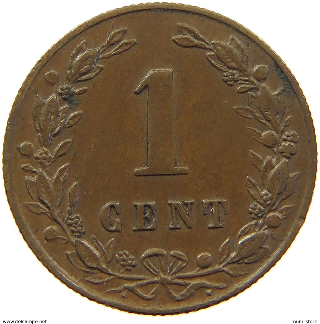 NETHERLANDS CENT 1882 Willem III. 1849-1890 #s012 0305 - 1849-1890: Willem III.