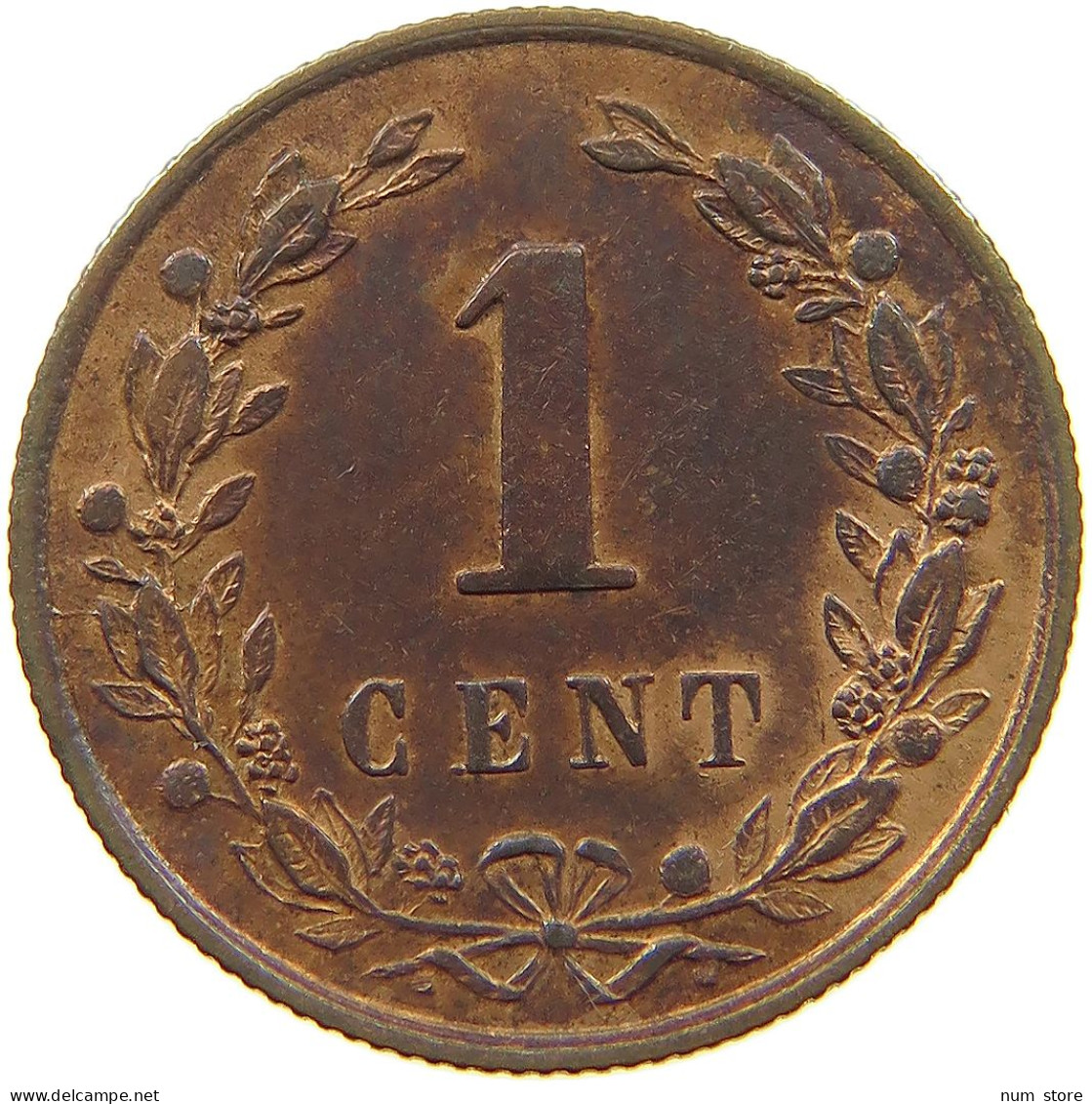 NETHERLANDS CENT 1878 Willem III. 1849-1890 #a013 0383 - 1849-1890: Willem III.