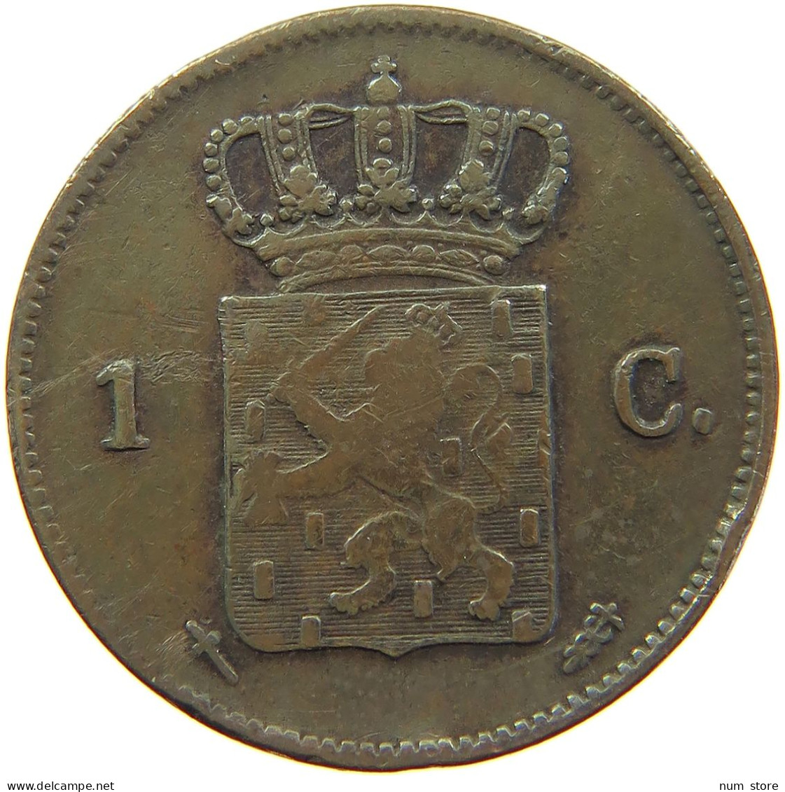 NETHERLANDS CENT 1873 Willem III. 1849-1890 #s018 0315 - 1849-1890 : Willem III