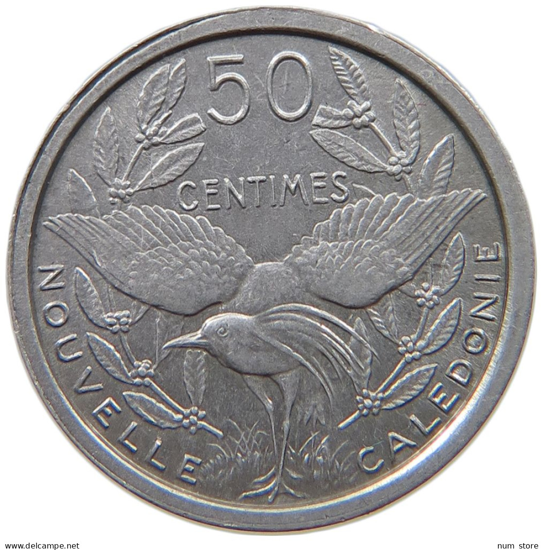 NEW CALEDONIA 50 CENTIMES 1949  #a053 0685 - Nuova Caledonia