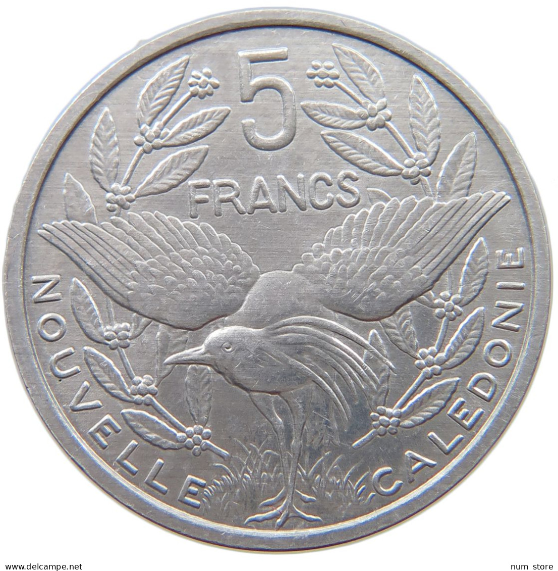 NEW CALEDONIA 5 FRANCS 1994  #s042 0509 - Nouvelle-Calédonie