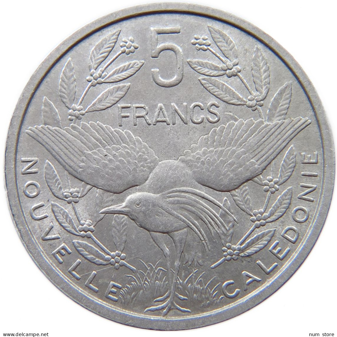 NEW CALEDONIA 5 FRANCS 1952  #s064 0211 - Nouvelle-Calédonie