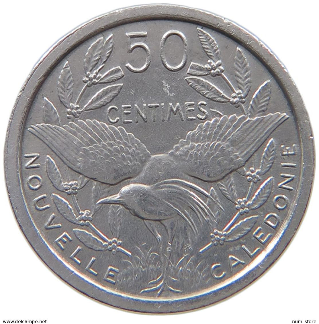 NEW CALEDONIA 50 CENTIMES 1949  #a052 0523 - New Caledonia