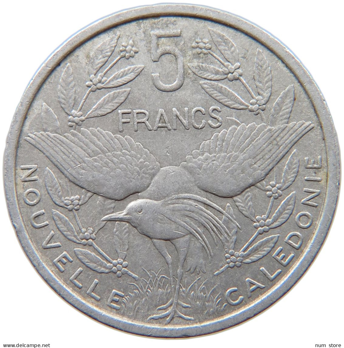 NEW CALEDONIA 5 FRANCS 1952  #s023 0143 - Nouvelle-Calédonie