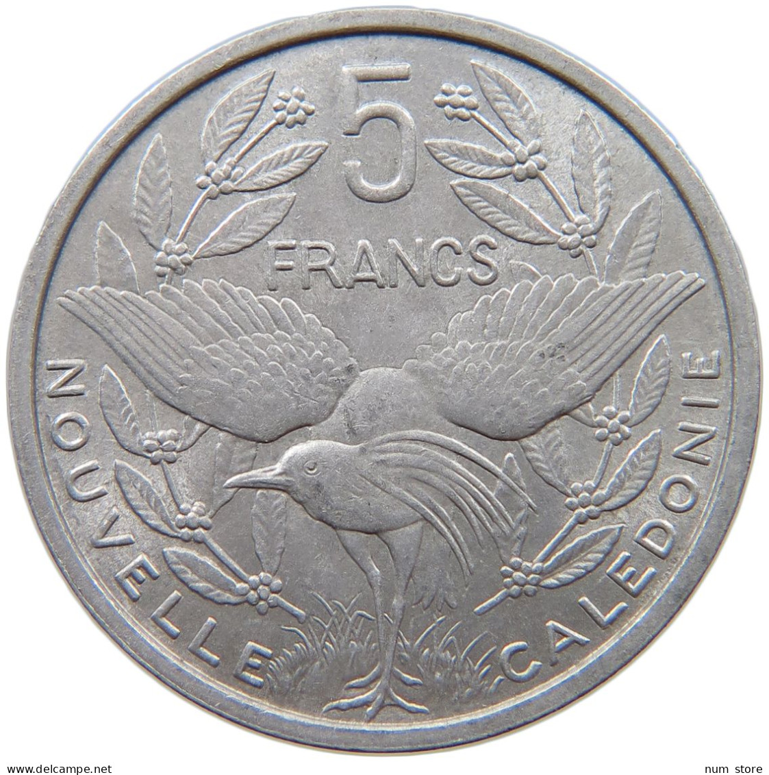 NEW CALEDONIA 5 FRANCS 1952  #c061 0149 - Nueva Caledonia