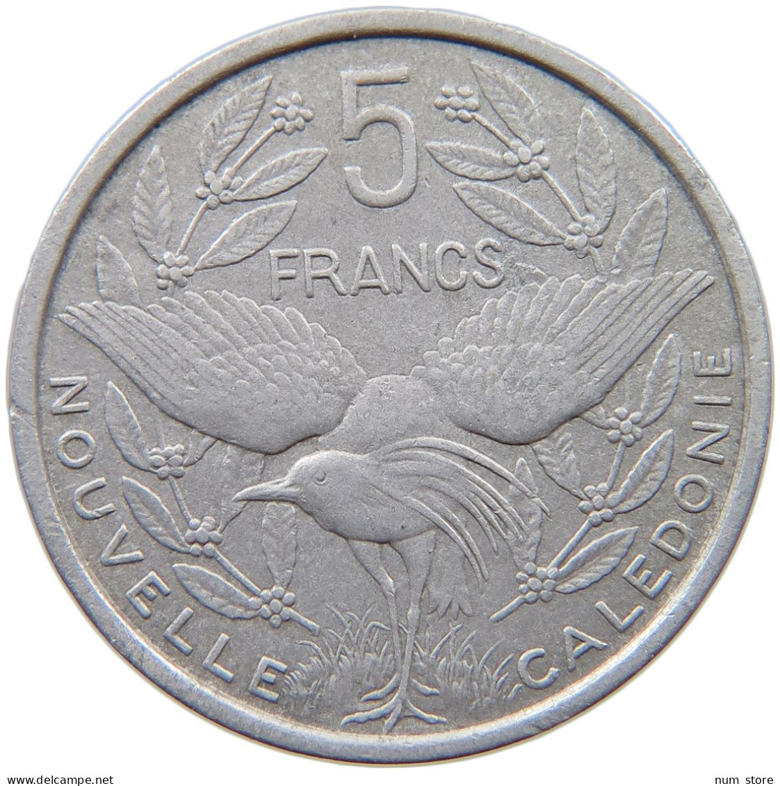 NEW CALEDONIA 5 FRANCS 1952  #c061 0147 - Nouvelle-Calédonie