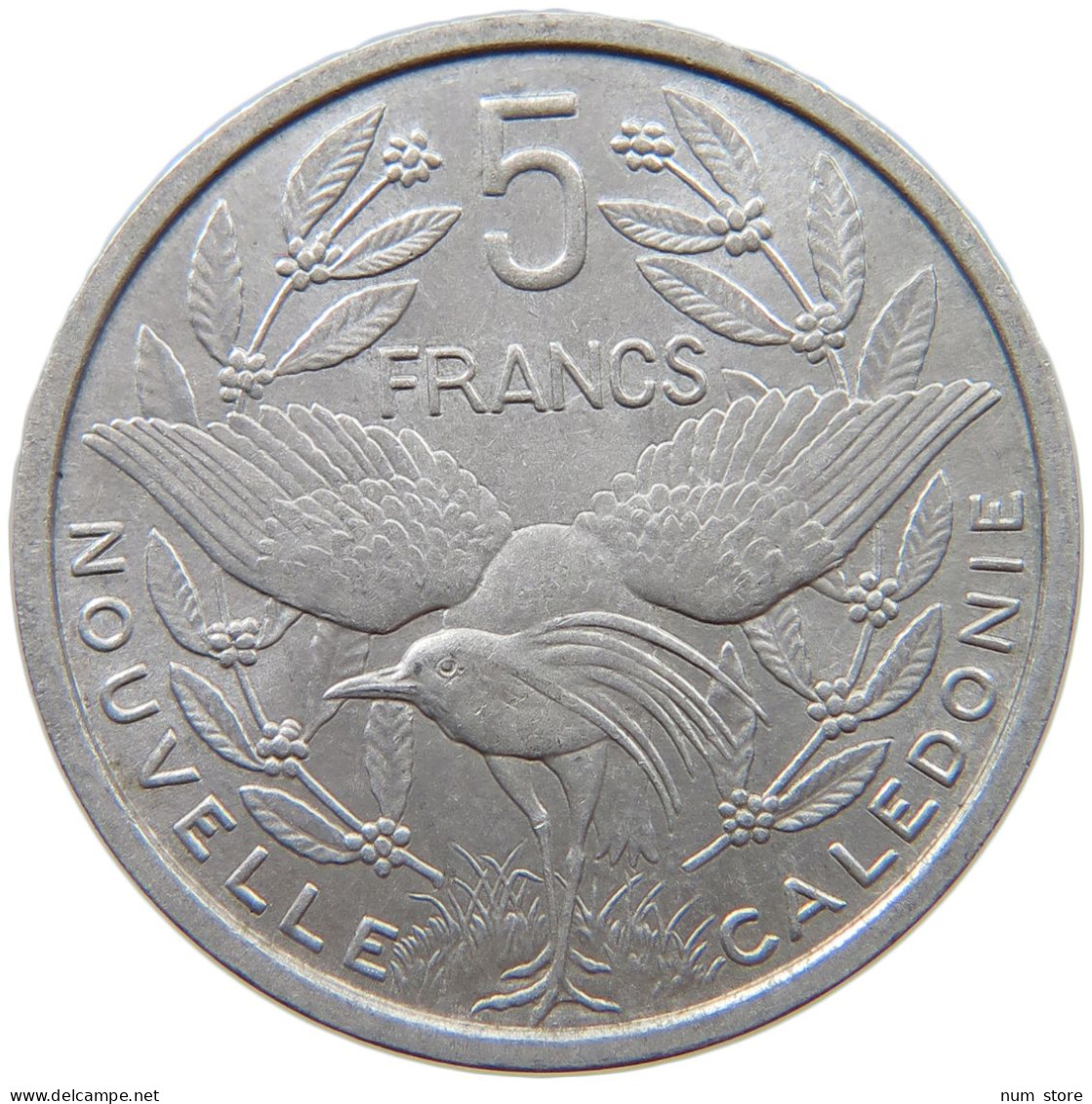 NEW CALEDONIA 5 FRANCS 1952  #c061 0143 - Nuova Caledonia