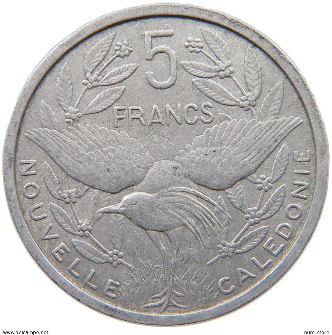 NEW CALEDONIA 5 FRANCS 1952  #c061 0141 - Nouvelle-Calédonie