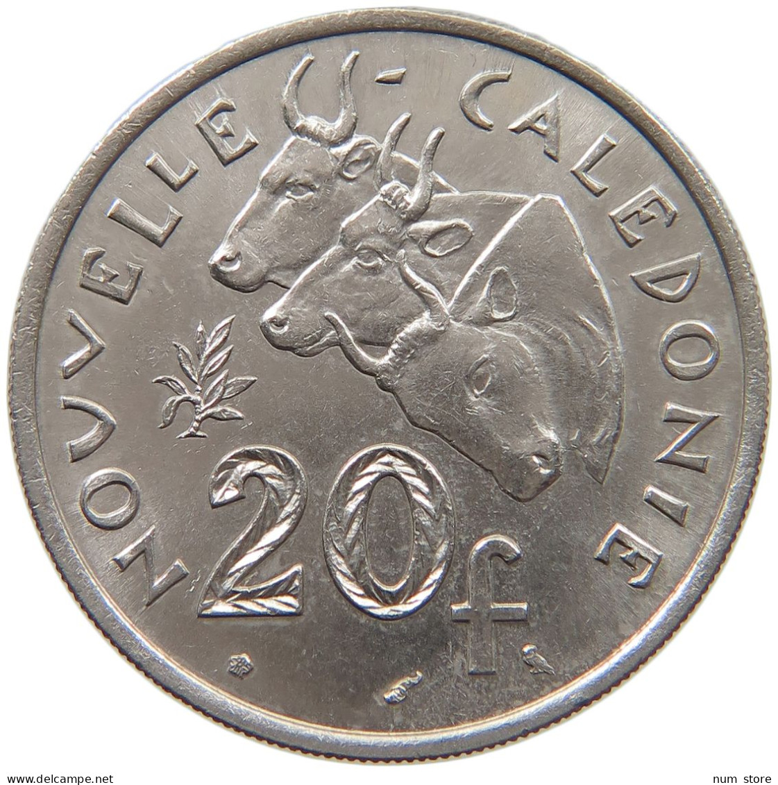 NEW CALEDONIA 20 FRANCS 1967  #c036 0479 - Nieuw-Caledonië