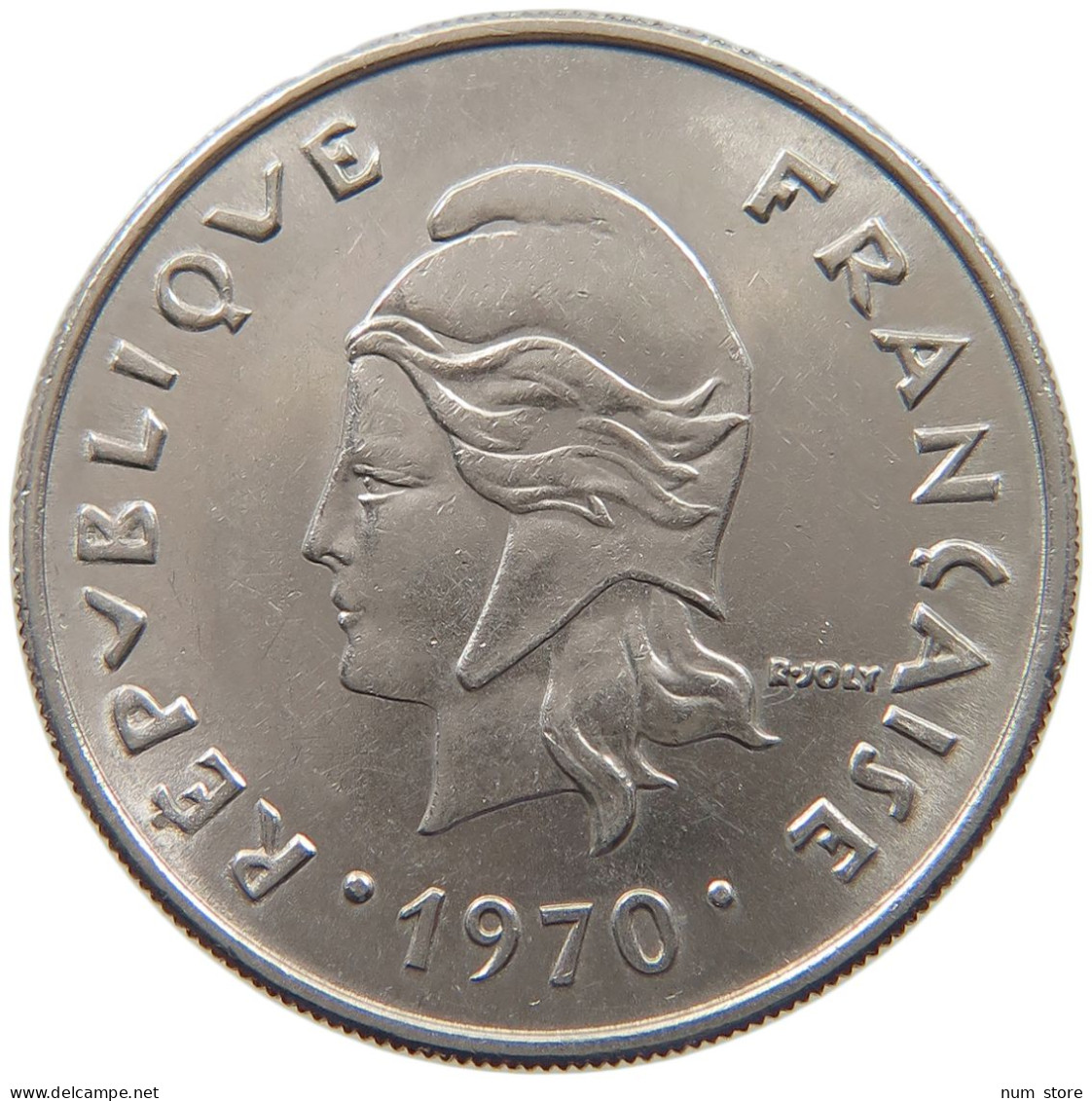 NEW CALEDONIA 20 FRANCS 1970  #a049 0719 - Nieuw-Caledonië