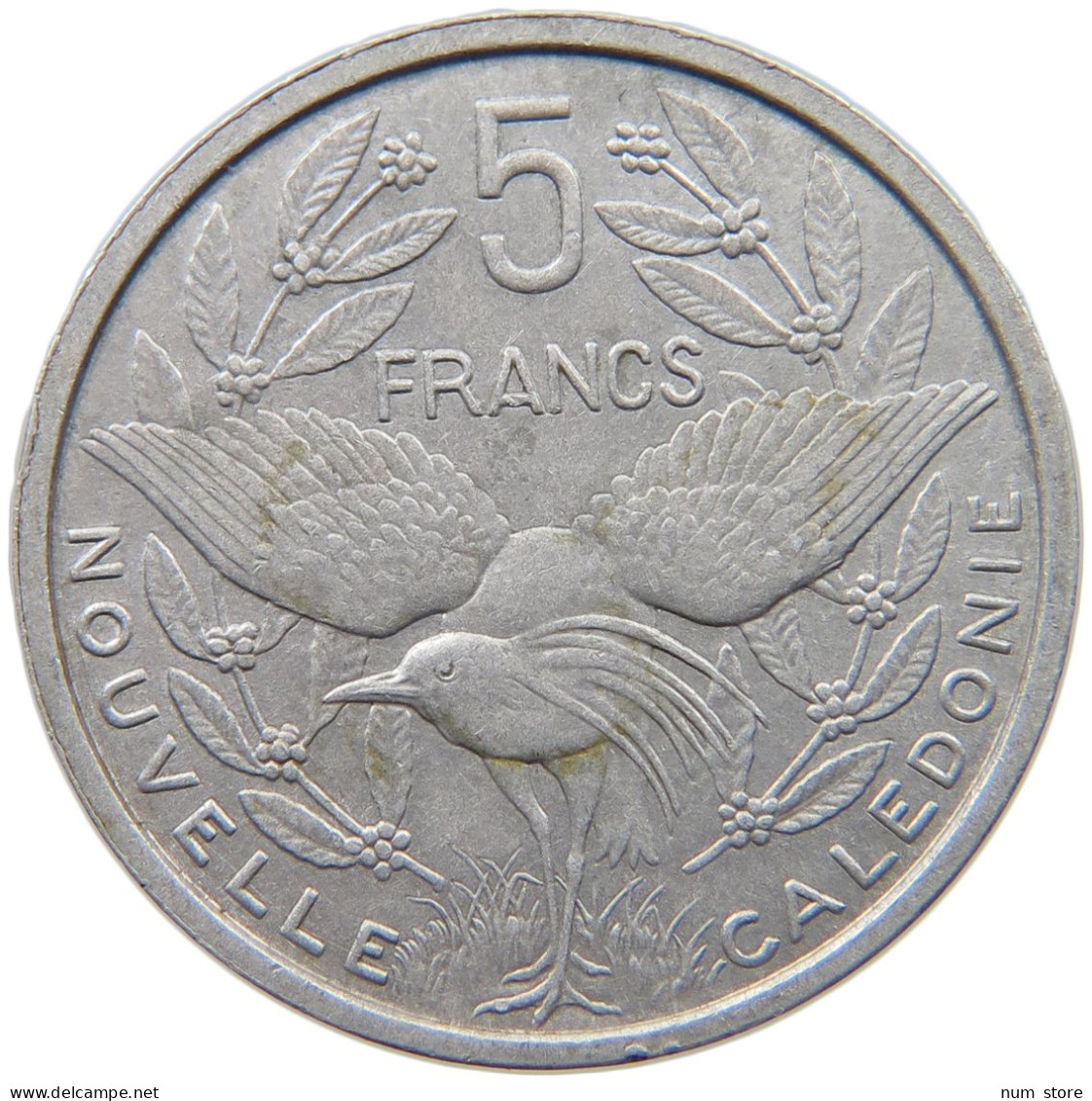 NEW CALEDONIA 5 FRANCS 1952  #c014 0513 - Nouvelle-Calédonie