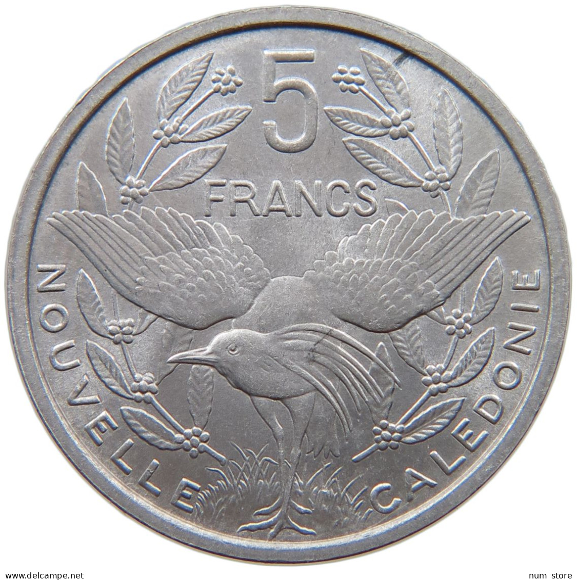 NEW CALEDONIA 5 FRANCS 1952  #a088 0323 - Nouvelle-Calédonie