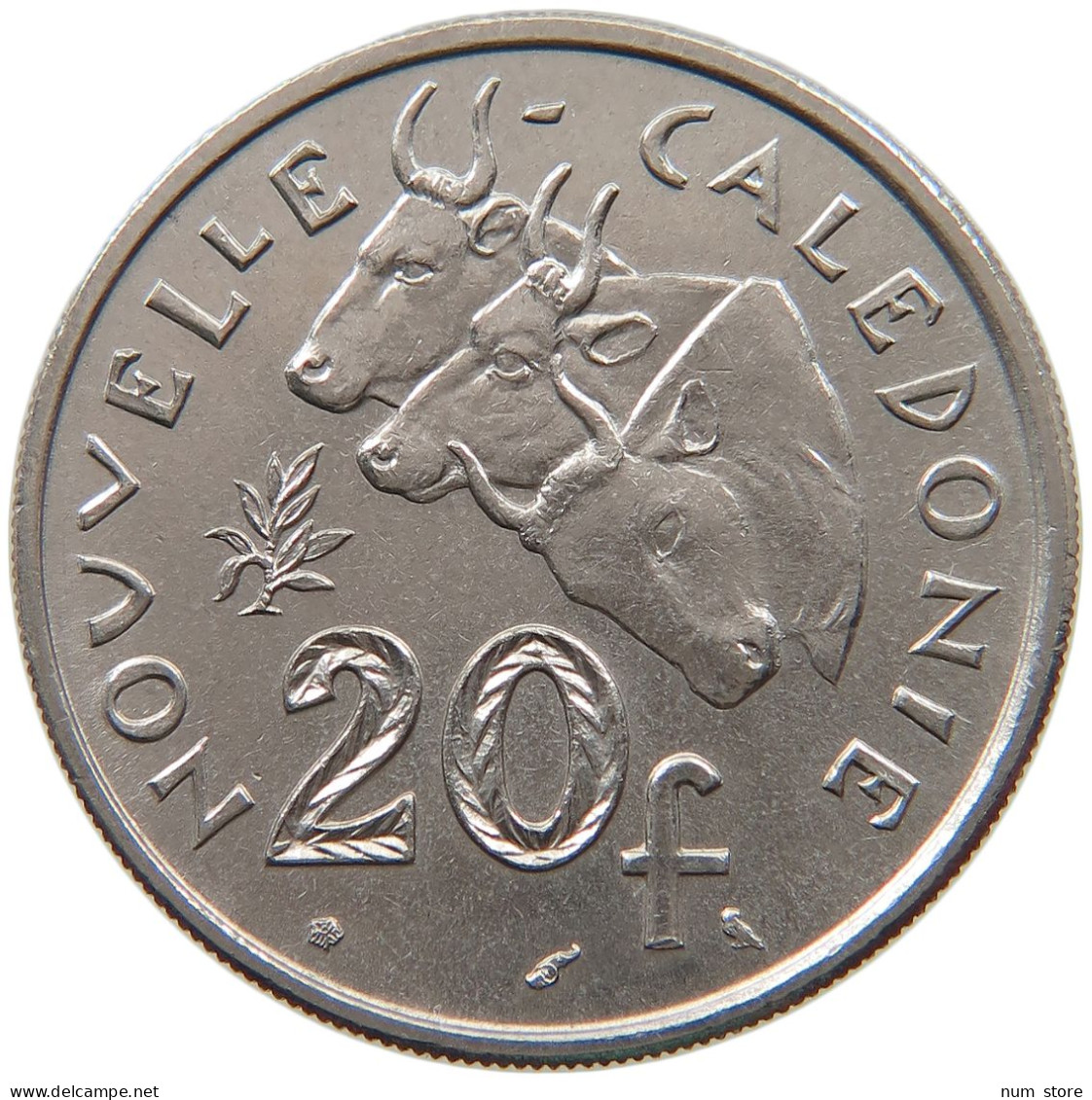 NEW CALEDONIA 20 FRANCS 1970  #s061 0111 - Nieuw-Caledonië