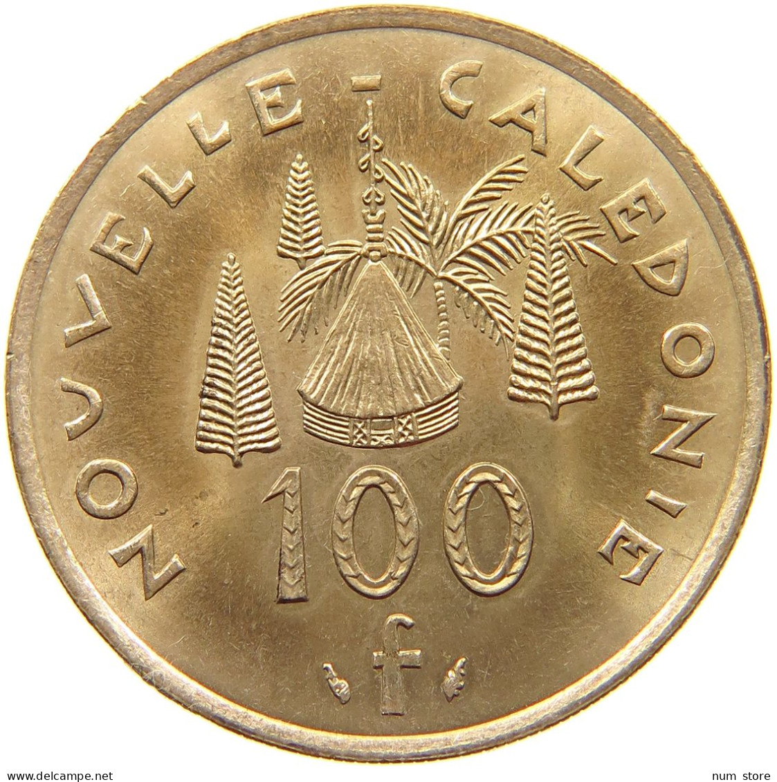 NEW CALEDONIA 100 FRANCS 1976  #s040 0793 - Neu-Kaledonien