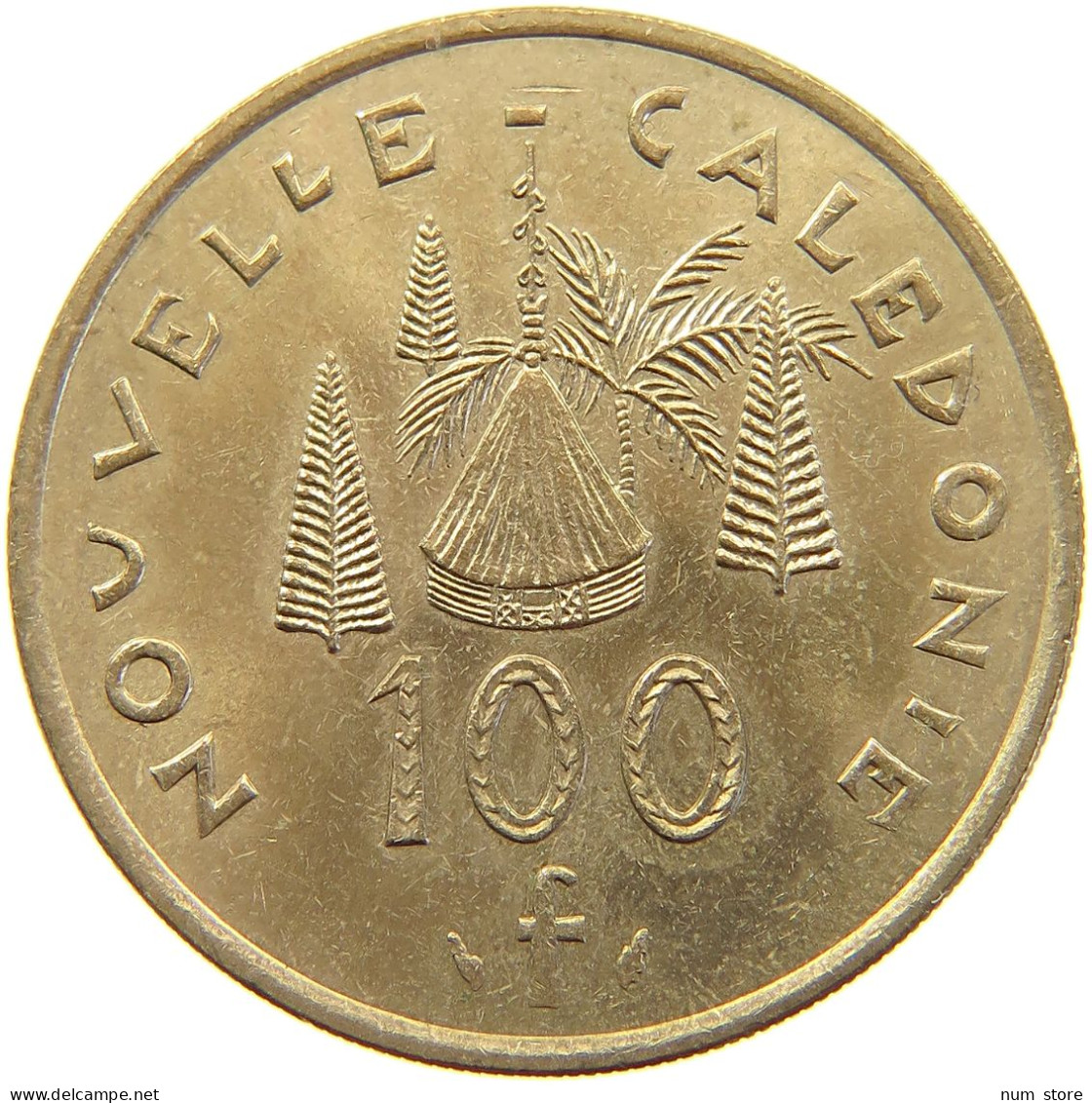 NEW CALEDONIA 100 FRANCS 1987  #s022 0187 - Nieuw-Caledonië