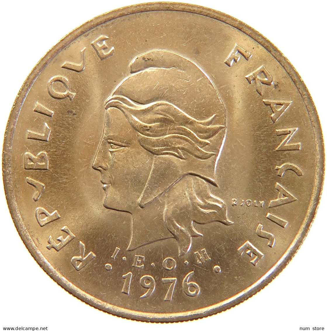 NEW CALEDONIA 100 FRANCS 1976  #s032 0023 - New Caledonia