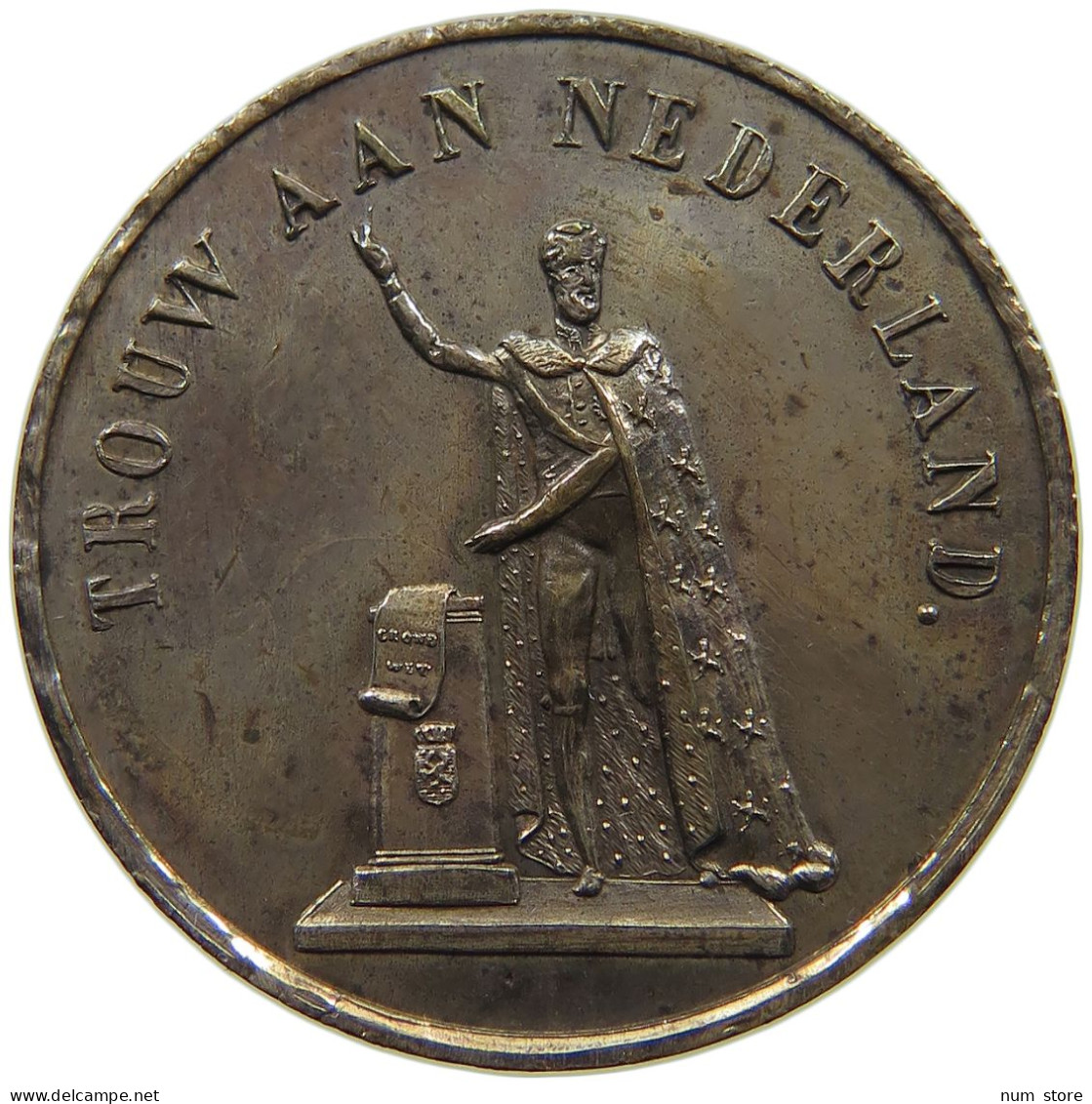 NETHERLANDS SILVER JETON 1849 WILLEM II. 1840-1849 #t005 0207 - 1840-1849: Willem II.
