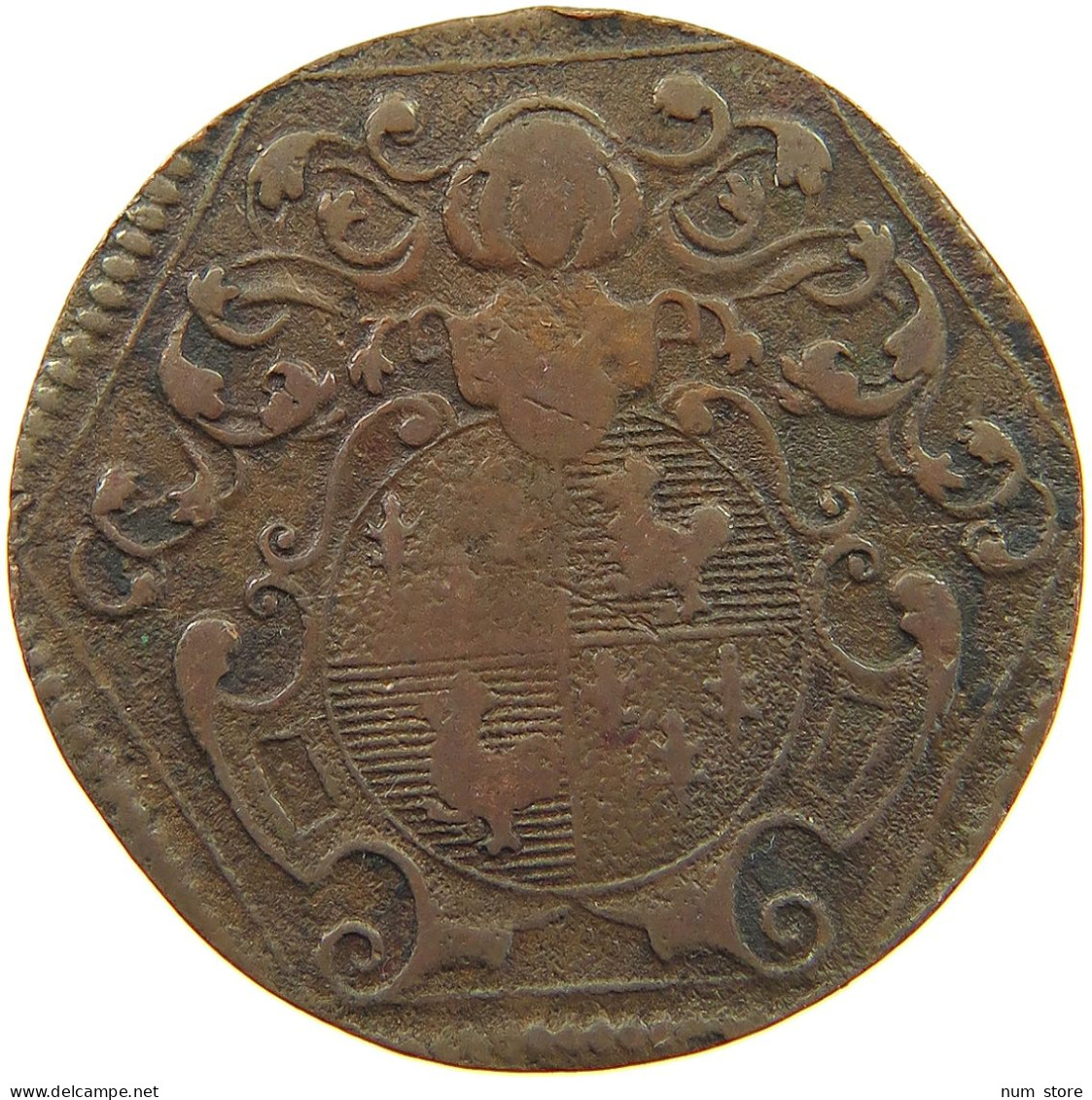 NETHERLANDS RECHENPFENNIG 1720  #t099 0425 - …-1795 : Période Ancienne