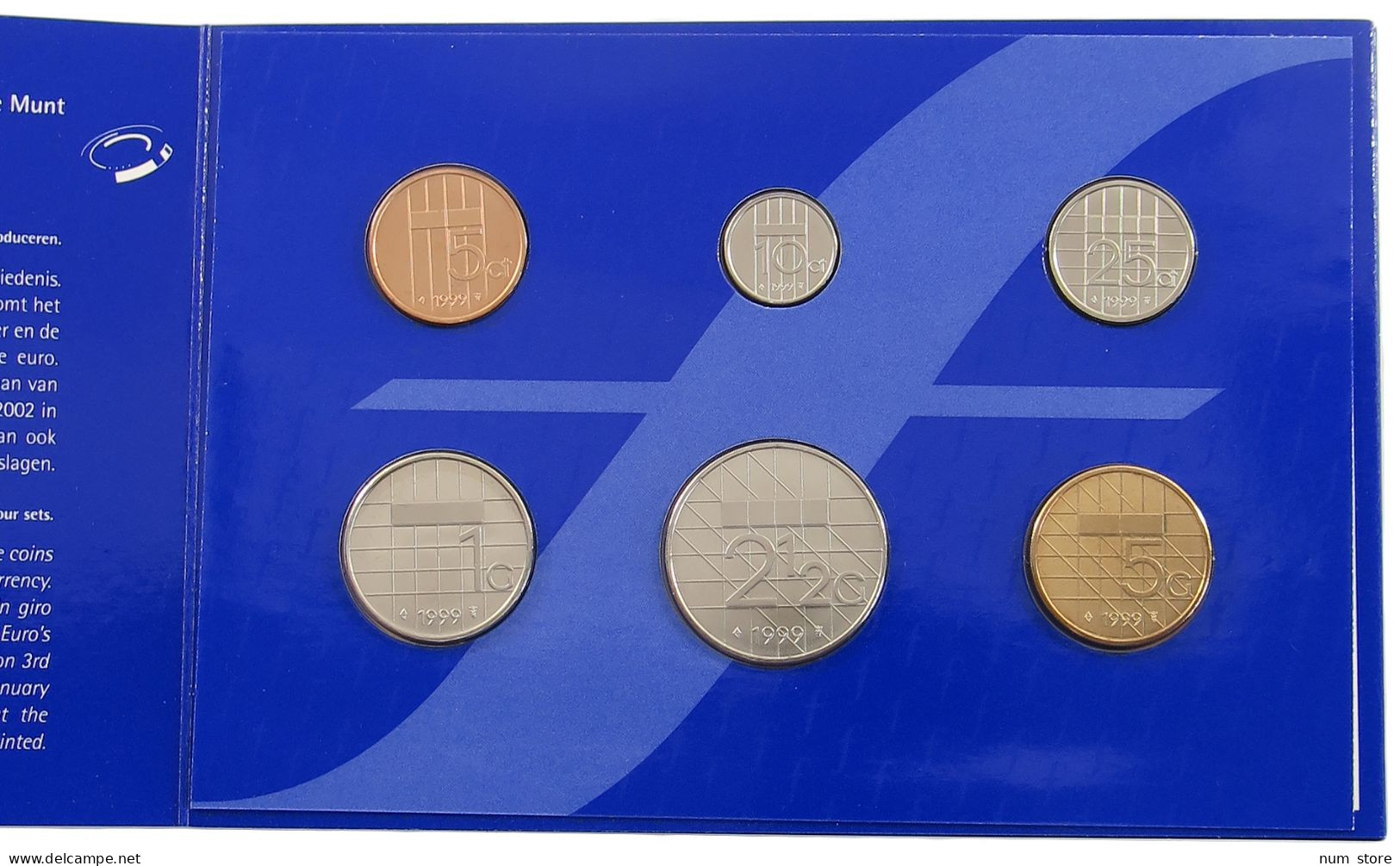 NETHERLANDS SET 1999  #bs13 0099 - Mint Sets & Proof Sets