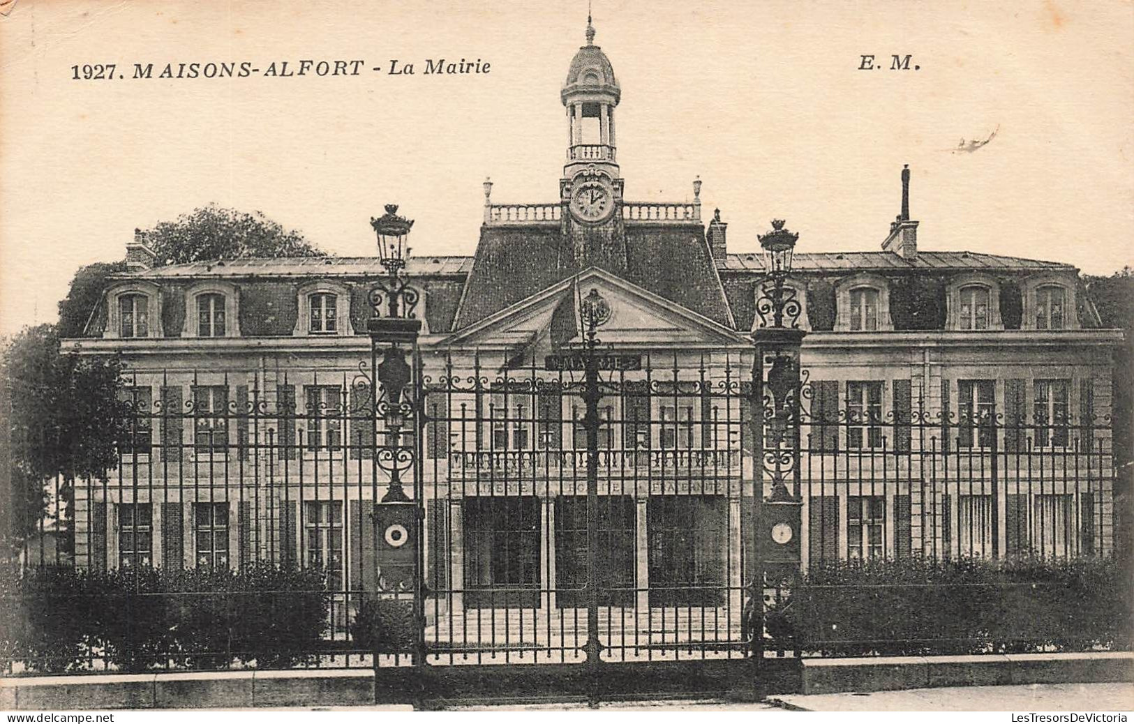 FRANCE - Maisons Alfort - Façade De La Mairie - Carte Postale Ancienne - Maisons Alfort