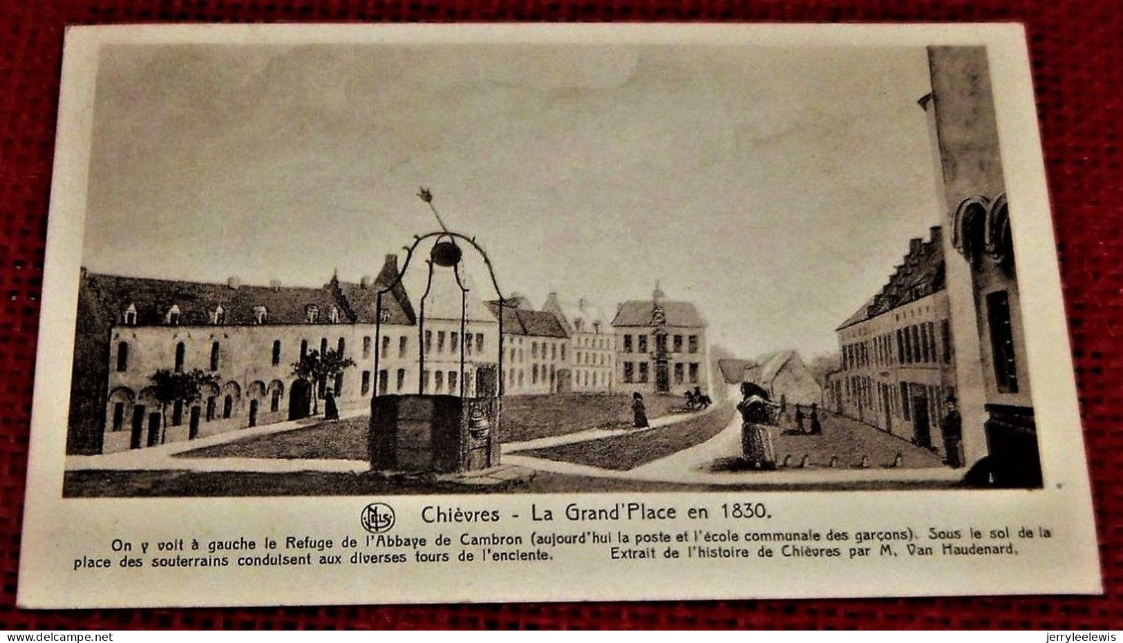 CHIEVRES  -  La Grand Place En 1830 - Chievres