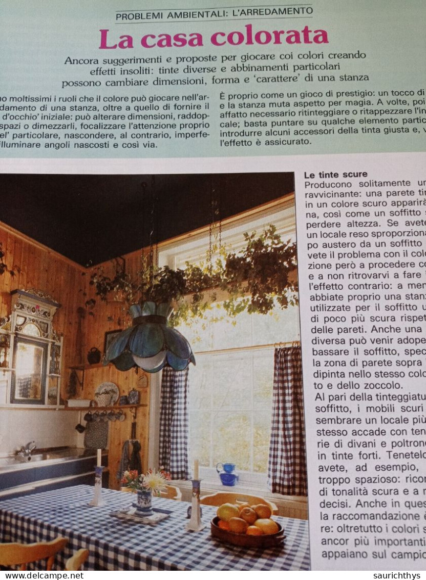 6 Volumi Così - Idea Donna - Guida Pratica Con Tante Idee Per La Casa 1986 - Encyclopedias