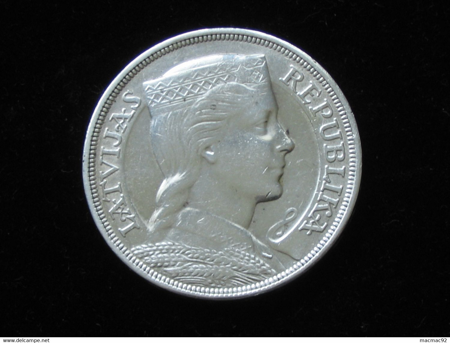 LETTONIE - 5 Lati 1931 En Argent    **** EN ACHAT IMMEDIAT **** - Latvia