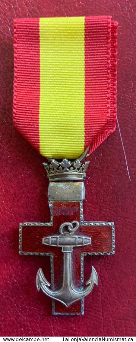 España Medalla Franco Cruz Roja Merito Naval PG 264 - Other & Unclassified