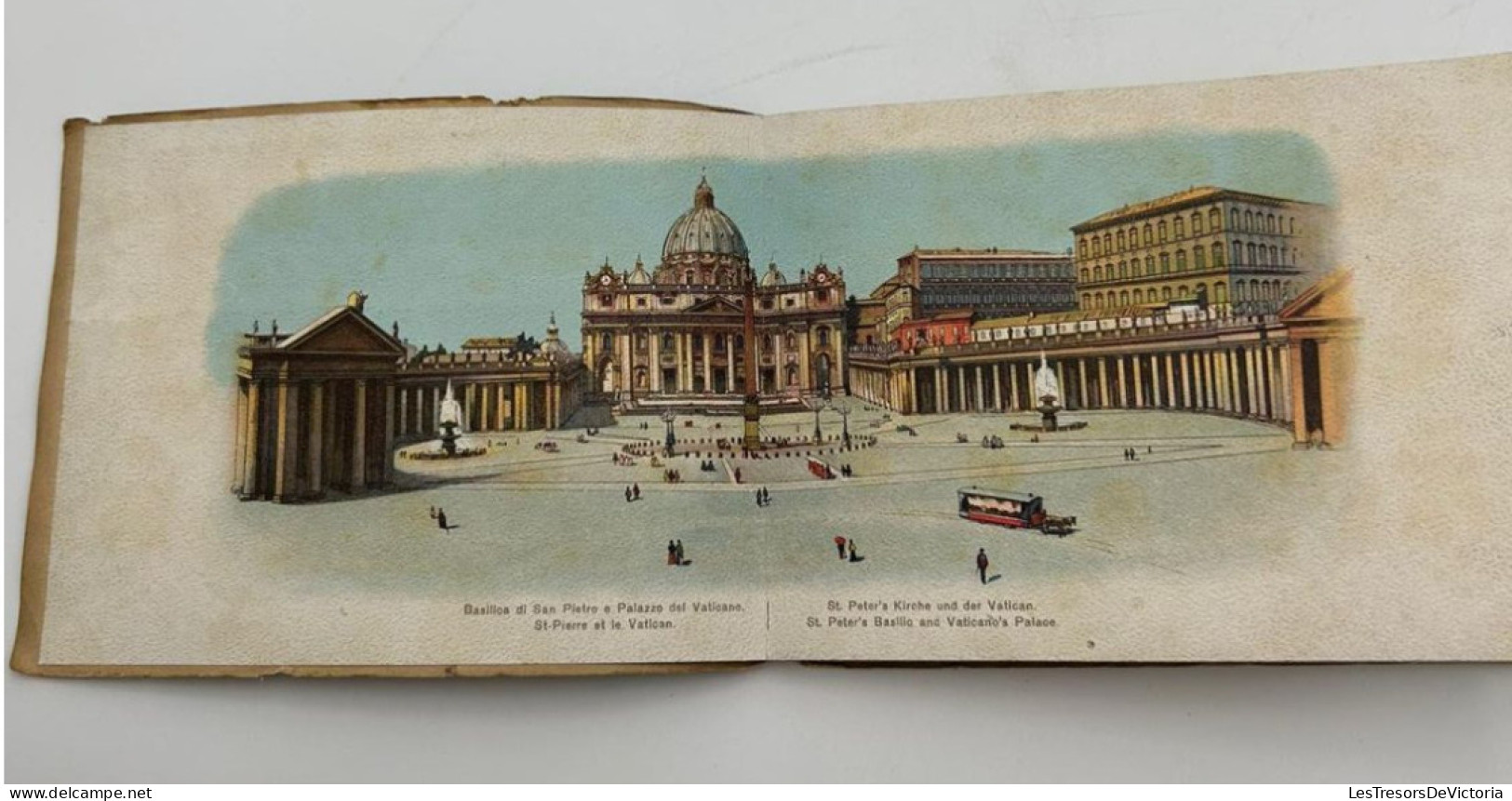 LIVRE - Italie - Ricordo Di Roma - Carte De Rome Et Vues Illustrées Des Monuments - Sonstige & Ohne Zuordnung