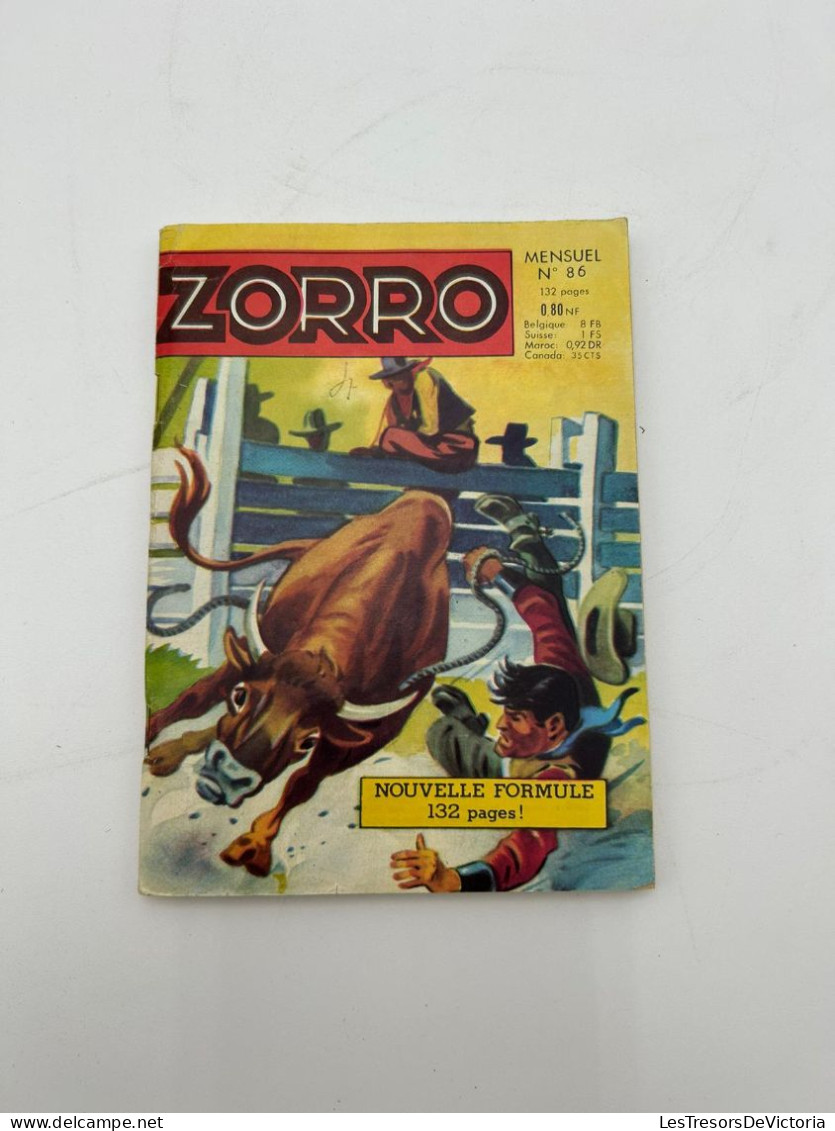 LIVRE - ZORRO - Lot De 3 Mensuels N°86/87/90 - Bande Dessiné - BD - Zorro