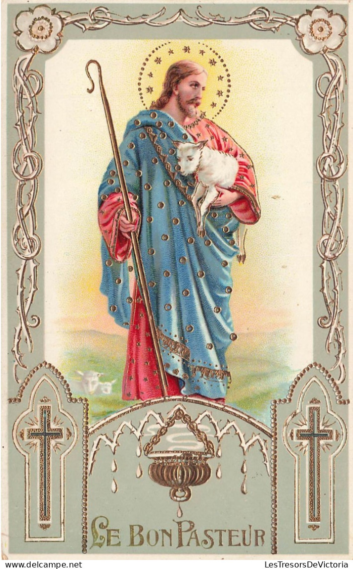 RELIGION - Christianisme - Jesus - Le Bon Pasteur - Carte Postale Ancienne - Jesus