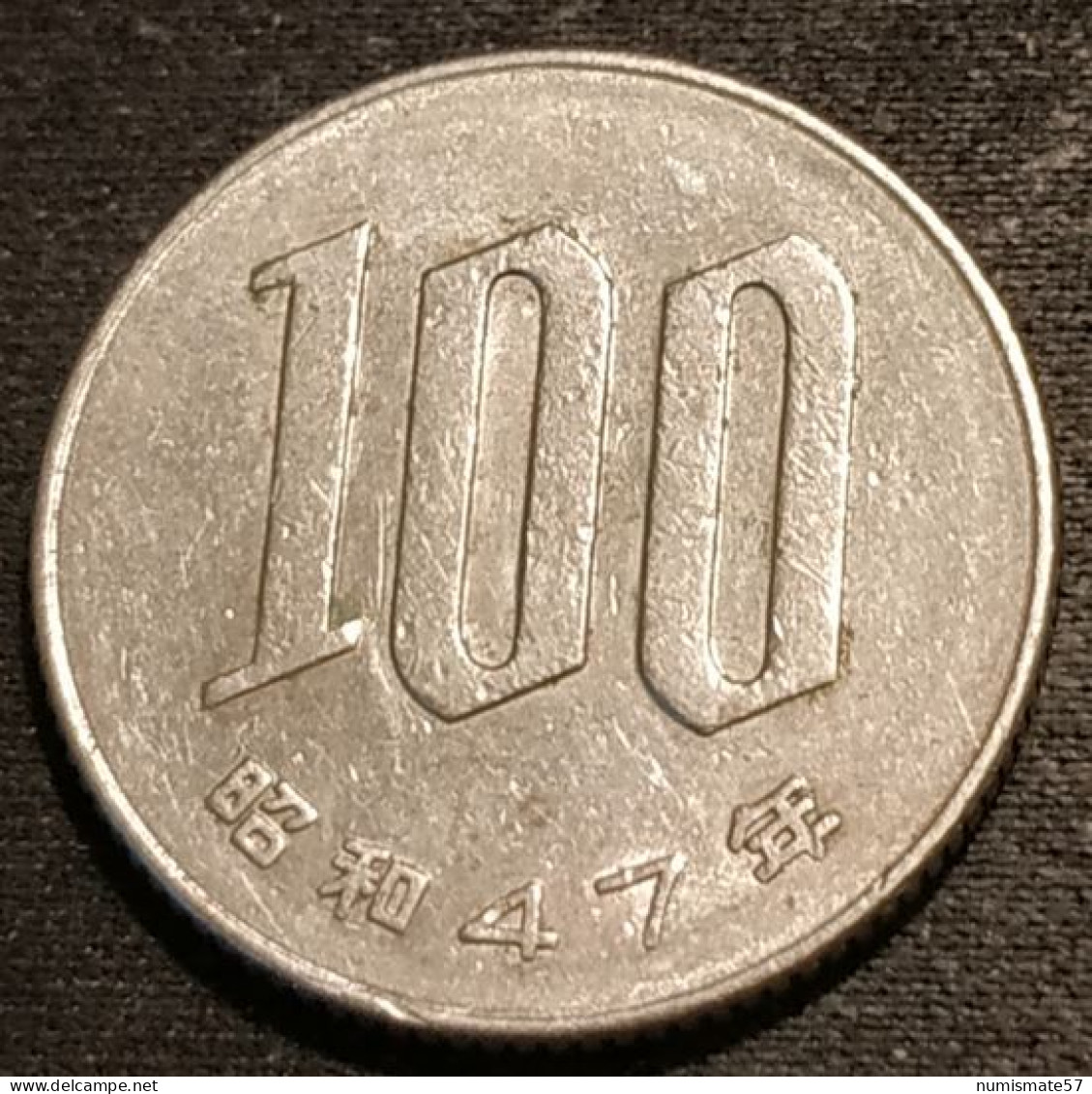 JAPON - JAPAN - 100 YEN 1972 - Shōwa - Year 47 - KM 82 - Japon